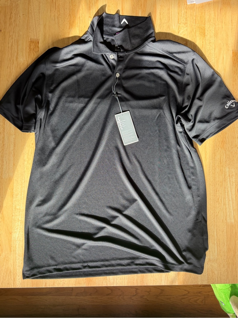 Callaway Black Men's Golf Polo